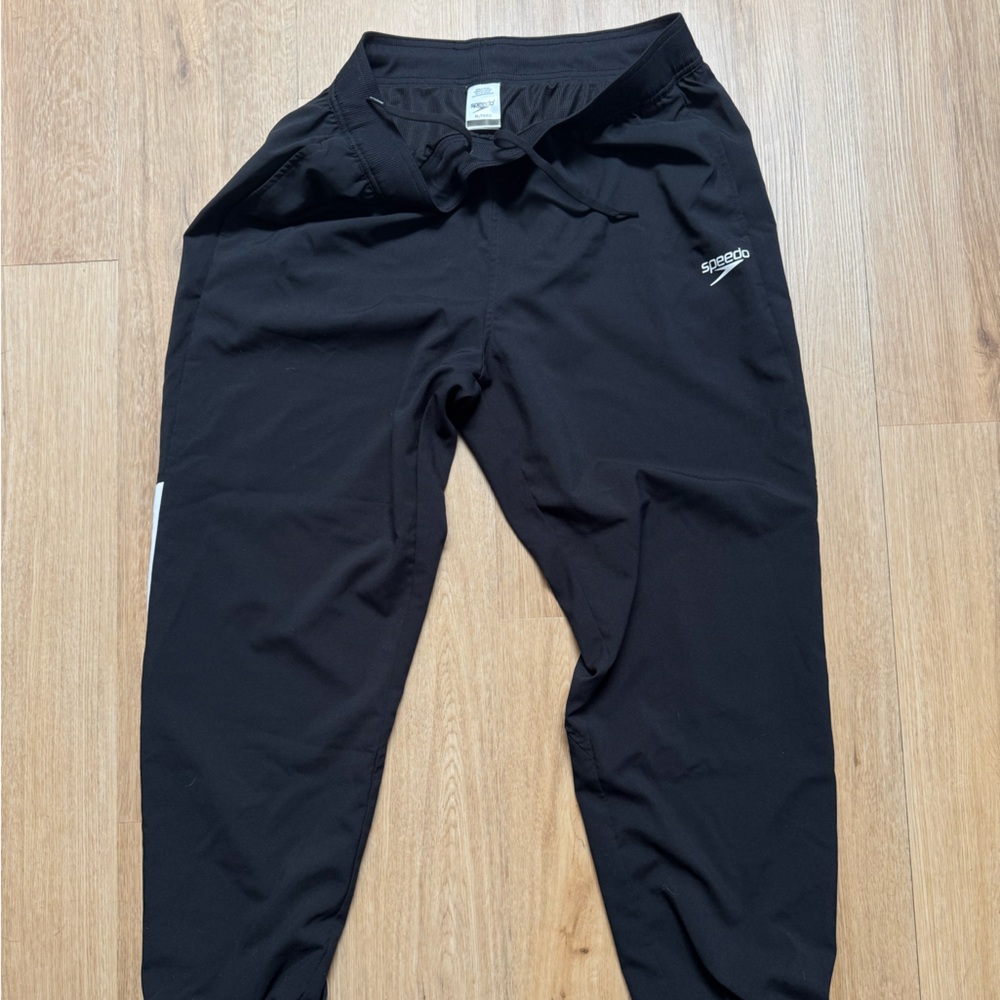 Speedo Black Track Pants